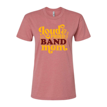 Load image into Gallery viewer, Band Mom Women&#39;s Next Level Crew Neck Shirt