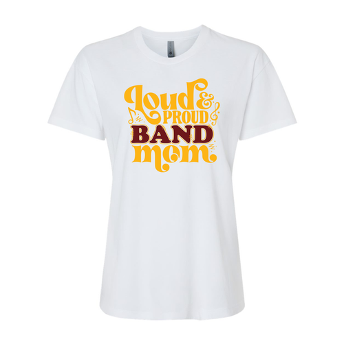 Band Mom Women's Next Level Crew Neck Shirt