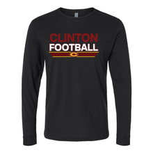 Load image into Gallery viewer, Clinton Football Unisex Next Level long sleeve 2024-2025