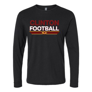 Clinton Football Unisex Next Level long sleeve 2024-2025