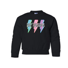 Load image into Gallery viewer, Lightning Bright Colored  Youth Gildan Sweatshirt