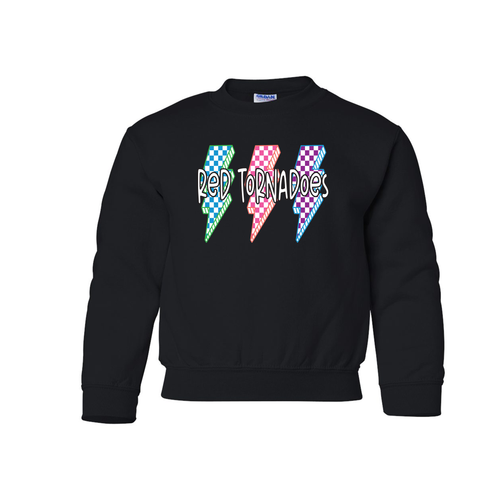 Lightning Bright Colored  Youth Gildan Sweatshirt