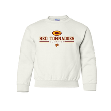 Load image into Gallery viewer, Red Tornadoes Clinton Youth Gildan Sweatshirt