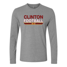 Load image into Gallery viewer, Clinton Football Unisex Next Level long sleeve 2024-2025