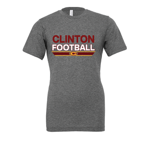 Clinton Football Unisex Bella Canvas Crew Neck