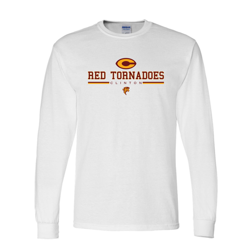 Red Tornadoes Simple Unisex Gildan Long Sleeve