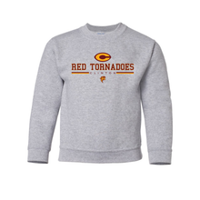 Load image into Gallery viewer, Red Tornadoes Gildan youth sweater
