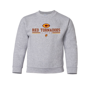 Red Tornadoes Gildan youth sweater