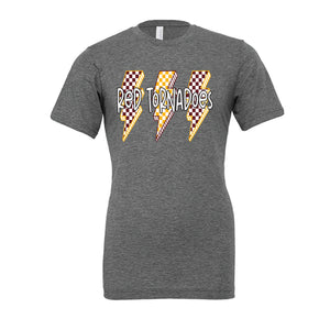 Lightning Traditional colors Unisex Bella Canvas Crew Neck Short Sleeve