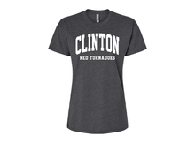 Load image into Gallery viewer, Clinton School Women&#39;s Short Sleeve Curved Clinton