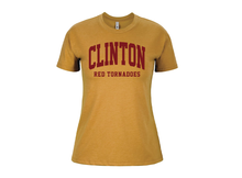 Load image into Gallery viewer, Clinton School Women&#39;s Short Sleeve Curved Clinton