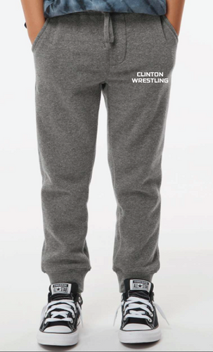 Clinton 2024-25 Wrestling Youth Jogger PreOrder