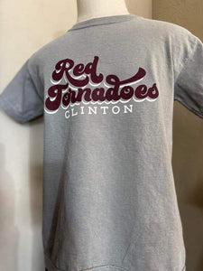 Youth Granite Red Tornadoes Tee