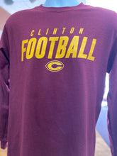 Load image into Gallery viewer, Long sleeve Clinton Football